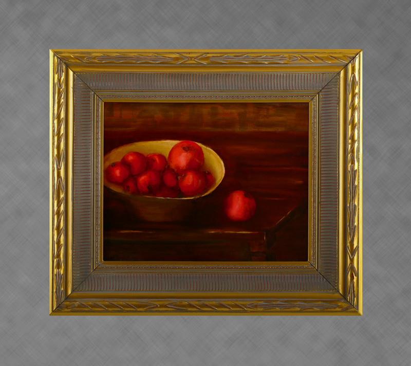 Tomatoes - 11 in x 14 in Oil on Canvas - 2011 - Private Collection of Mary Giftos