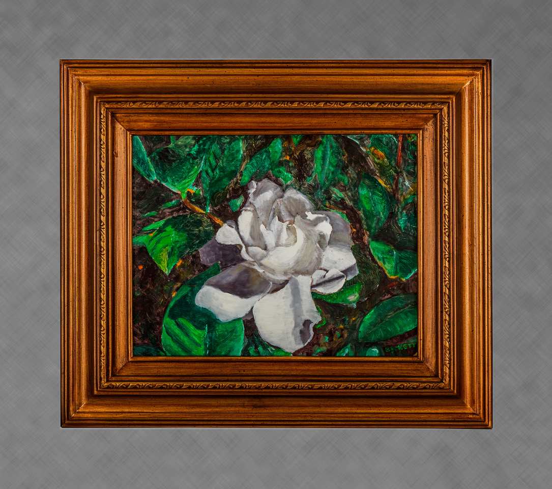 Gardenia - 11 in x 14 in Oil on Panel - 2012 - Private Collection